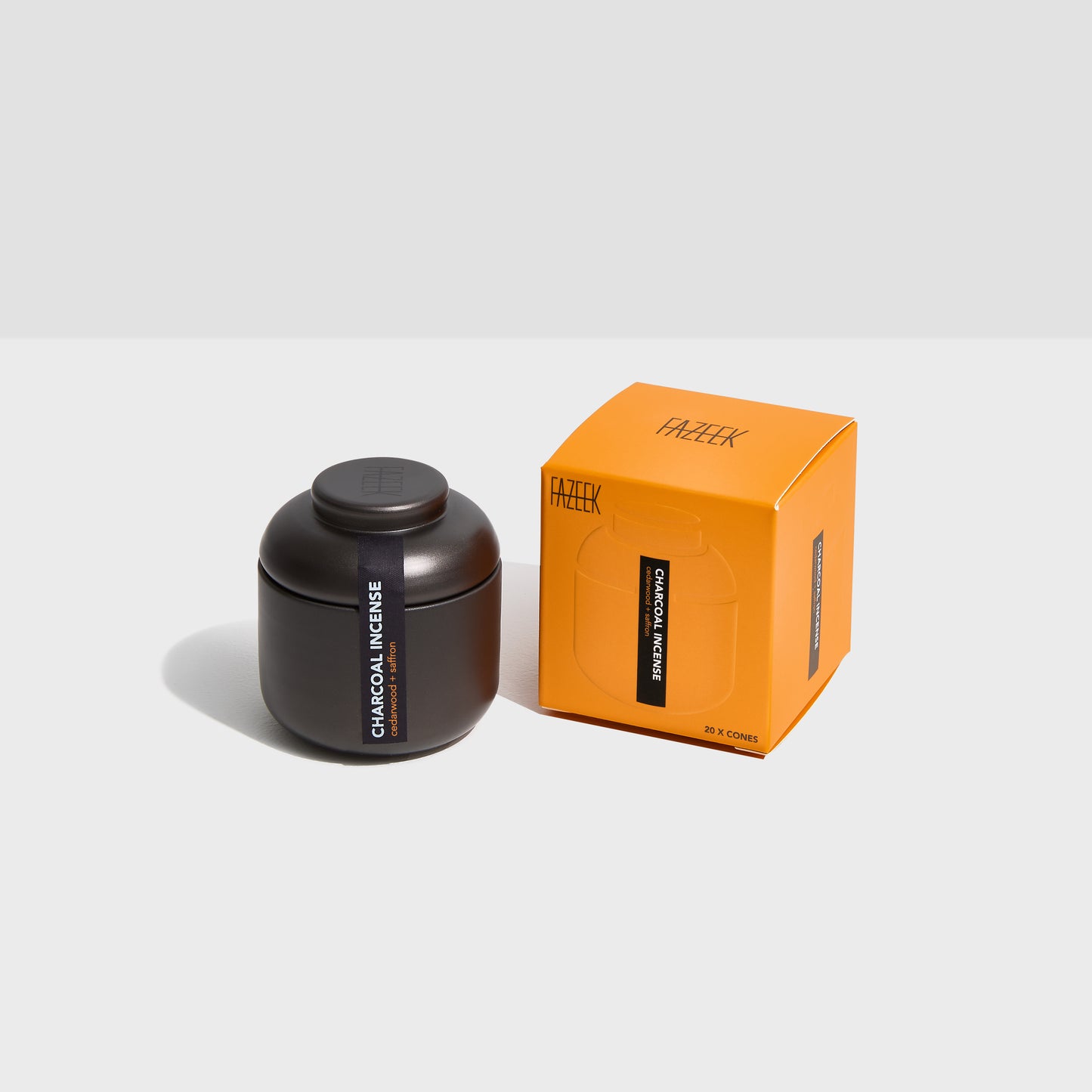 INCENSE CONES - CEDARWOOD + SAFFRON