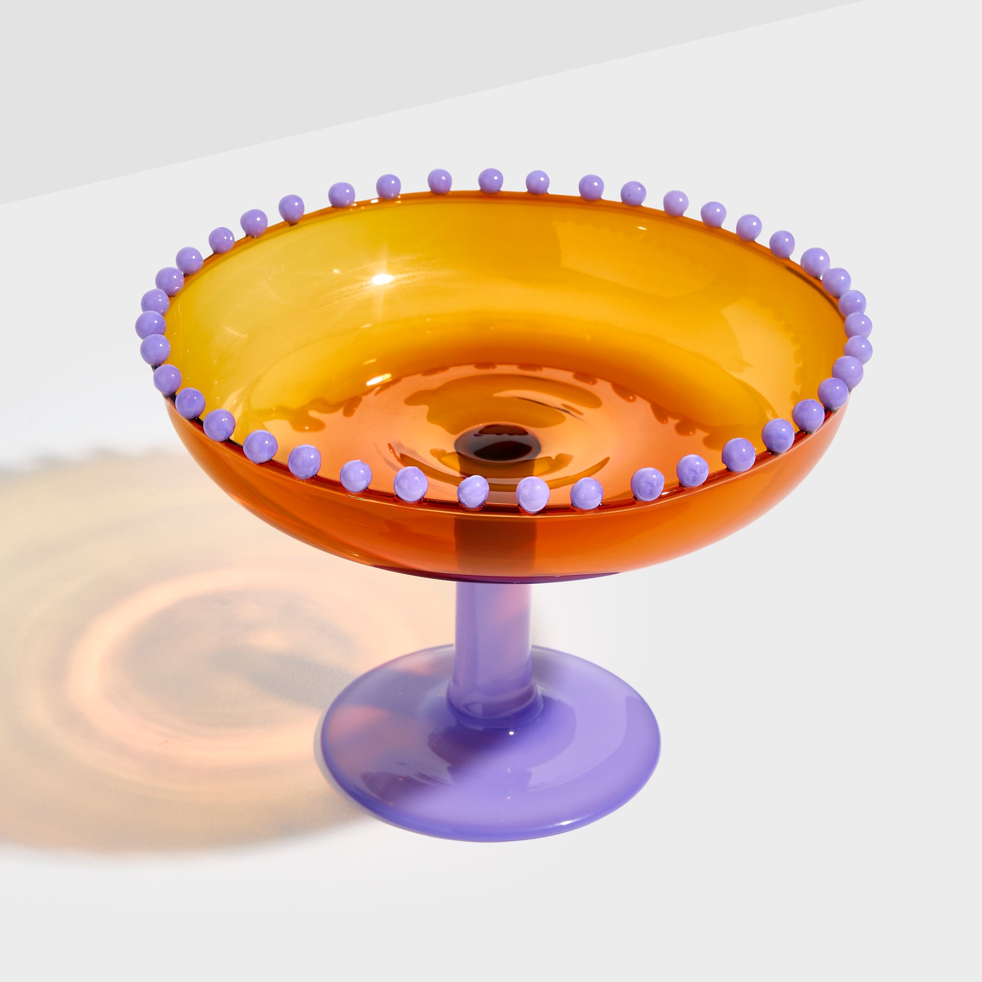 PEARL STAND - AMBER + LILAC - Fazeek Dining Diningware Home Decor Plate