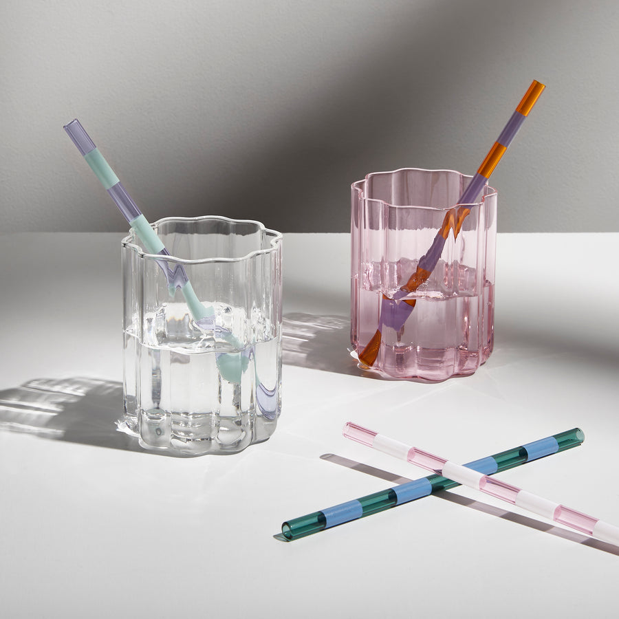 FOUR x STRIPED STRAWS - Fazeek Drinkware Glasses