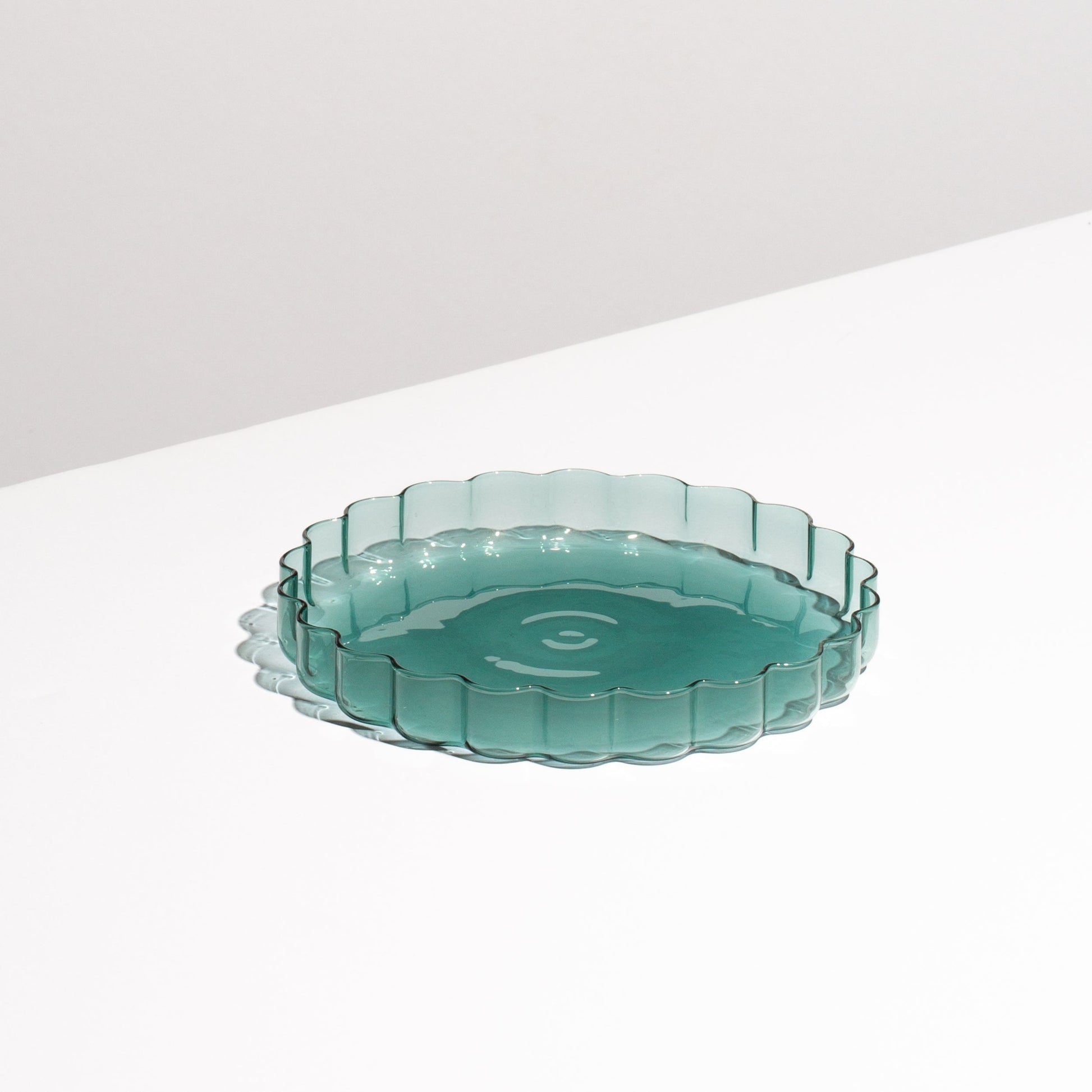 WAVE PLATE - TEAL - Fazeek Dining Diningware Plate