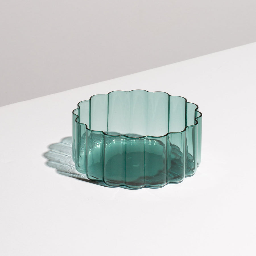 WAVE BOWL - TEAL - Fazeek Dining Diningware Bowl