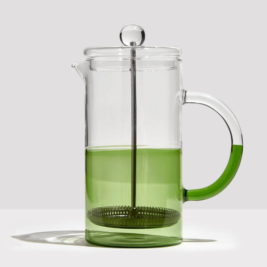 Fazeek Two Tone Teapot Clear + Green