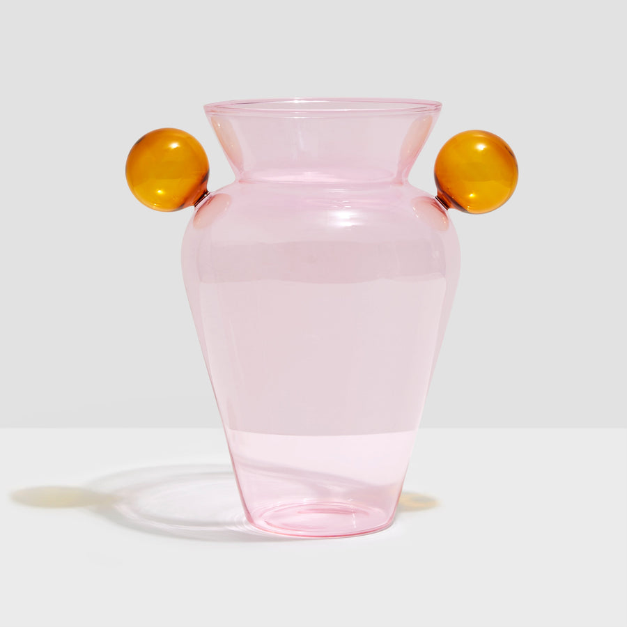 GEO URN - PINK + AMBER - Fazeek Home Decor Vases