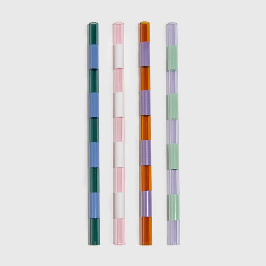 FOUR x STRIPED STRAWS - Fazeek Drinkware Glasses