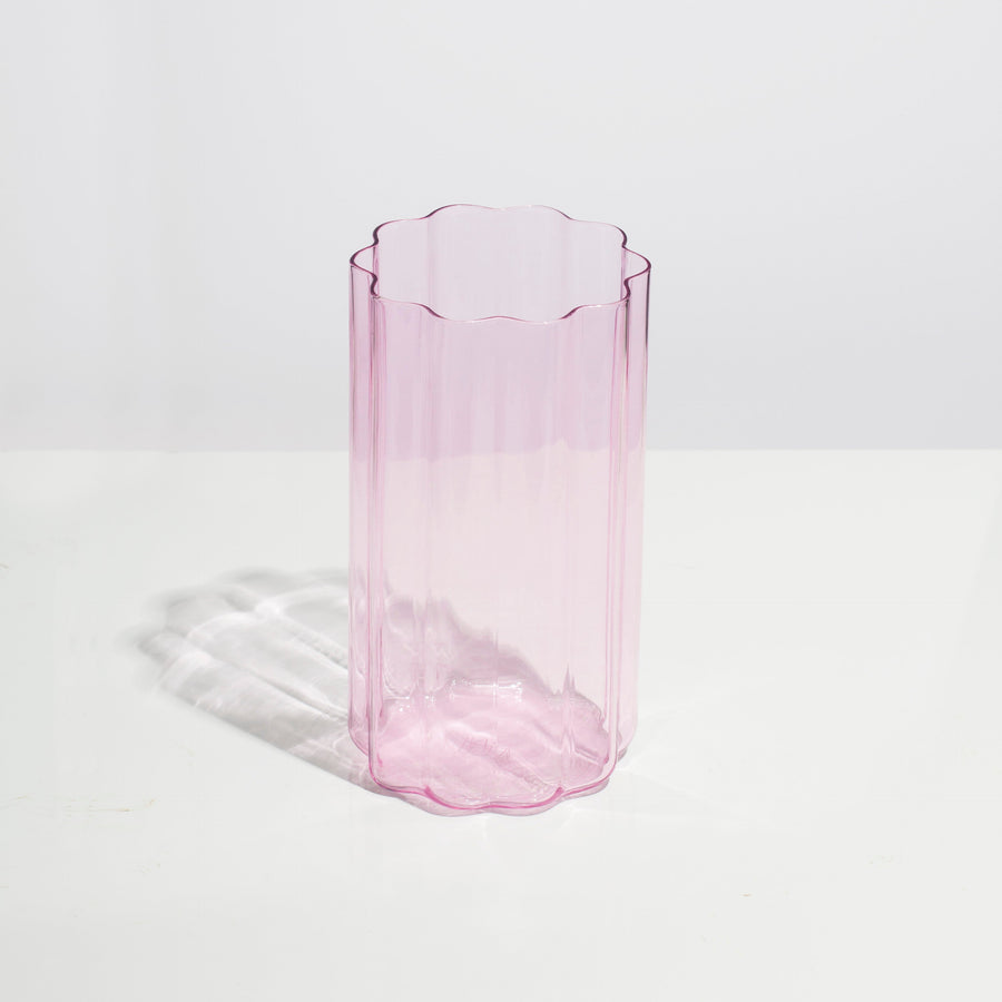 WAVE VASE - PINK - Fazeek Home Decor Vases